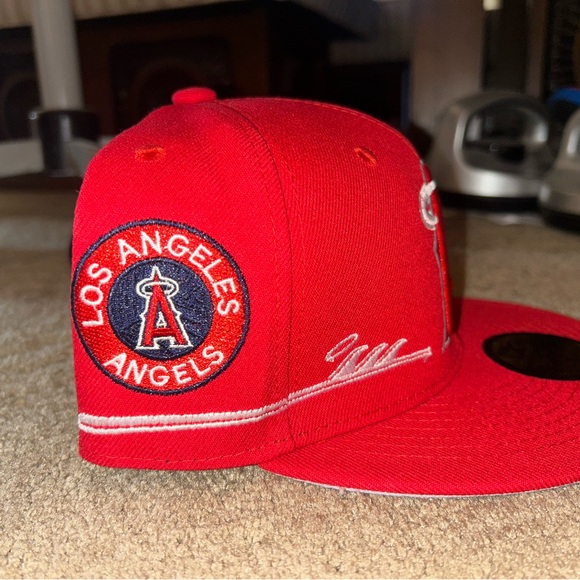 Los Angeles Angels New Era ALL City Connect Fitted Hat - Picture 2 of 5